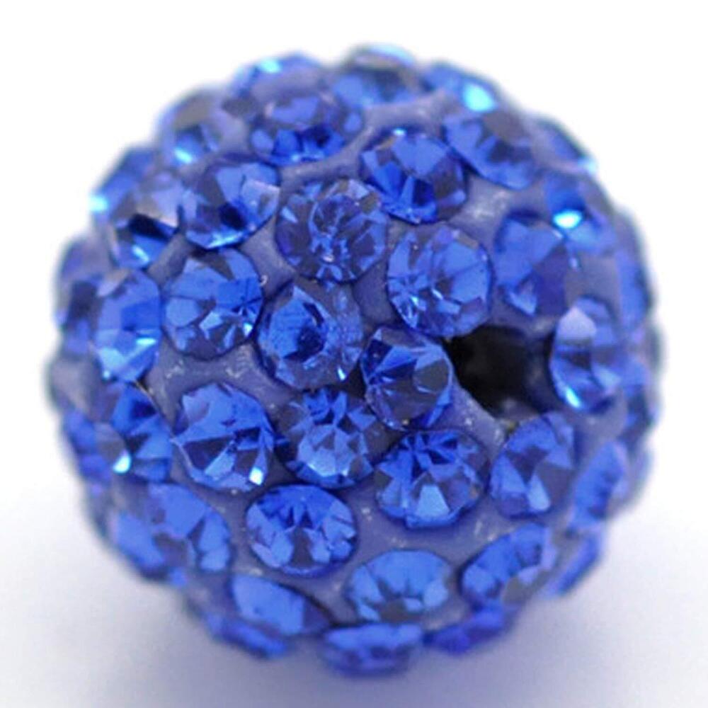 9521 Pave Czech Crystal Disco Ball Clay Beads fit Shamballa Jewelry 100pcs